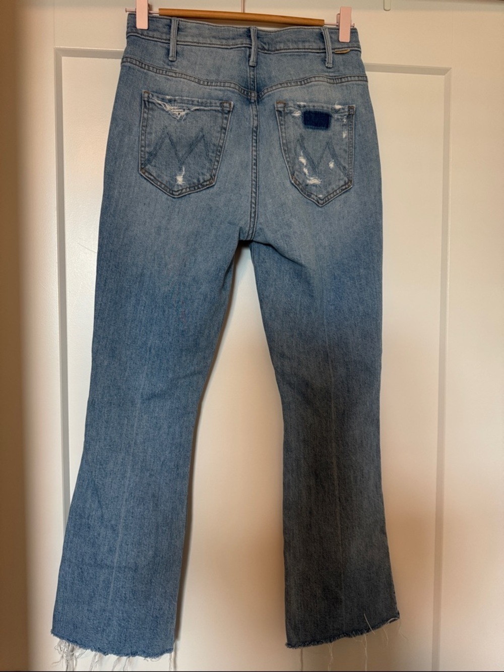 Mother Superior Denim Hustler Ankle Fray Rope's End Jeans Size 27 $268 - Picture 6 of 7